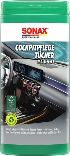 SONAX 415841 Cockpit Pflege Tücher