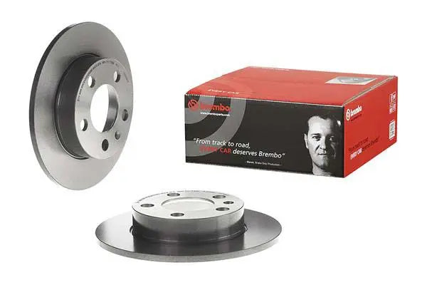 Brembo Bremsensatz Vorderachse + Hinterachse für Audi A3 (8L), Seat Leon (1M1), Skoda, VW Brembo
