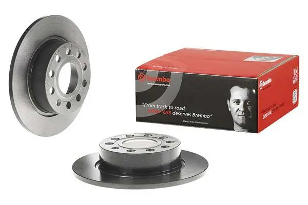 Brembo Bremsensatz Vorderachse + Hinterachse für Audi A3 (8P1), Seat Leon, Skoda, VW Brembo