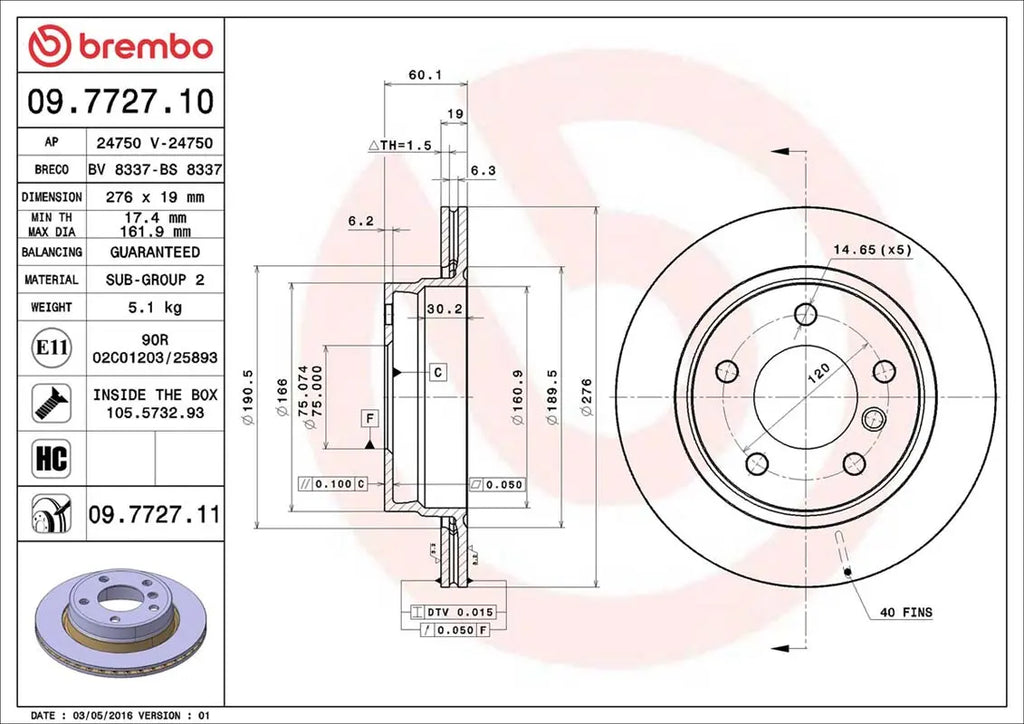 Brembo Bremsensatz Vorderachse + Hinterachse für BMW 3er E46 Brembo