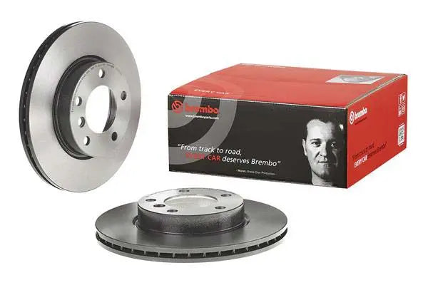 Brembo Bremsensatz Vorderachse + Hinterachse für BMW 3er E46 Brembo