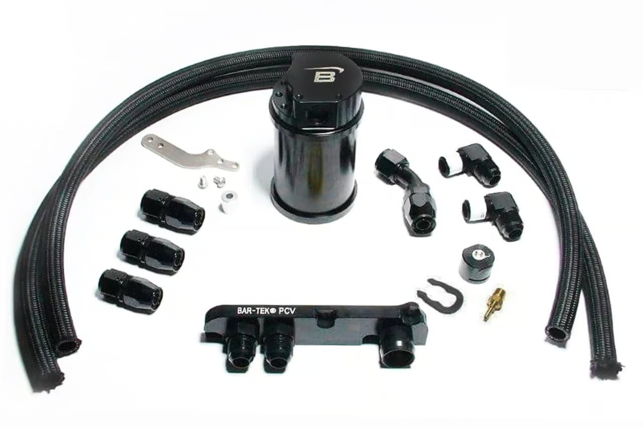 2.0L TFSI EA113 Öl Catchtank Kit + PCV Fix mit TÜV BAR-TEK