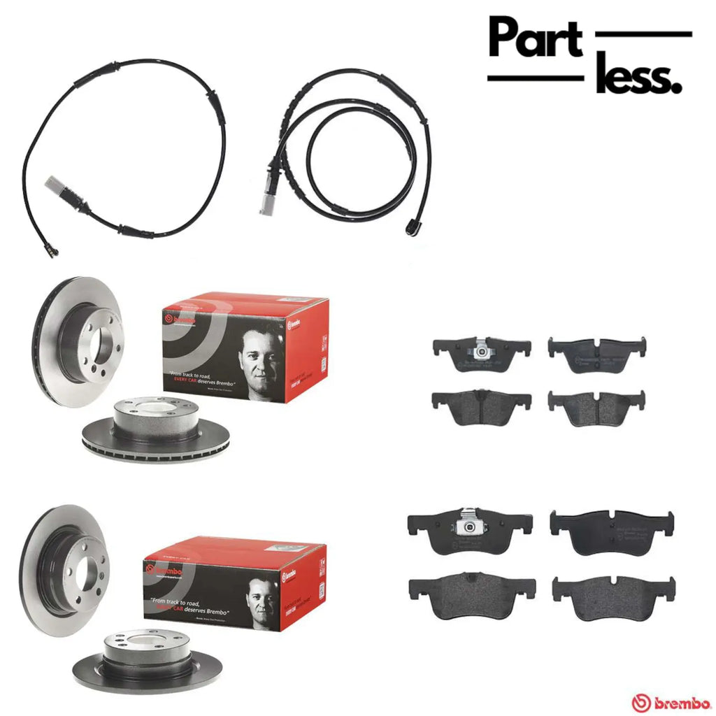 Brembo Bremsensatz Vorderachse + Hinterachse für BMW 1er F20,F21 2er F22,F23 Brembo