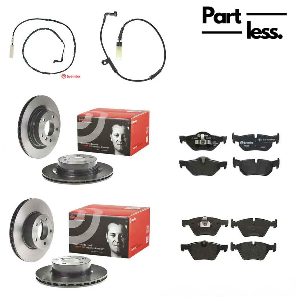Brembo Bremsensatz Vorderachse + Hinterachse für BMW 3er E90,E91,E92,E93 Brembo