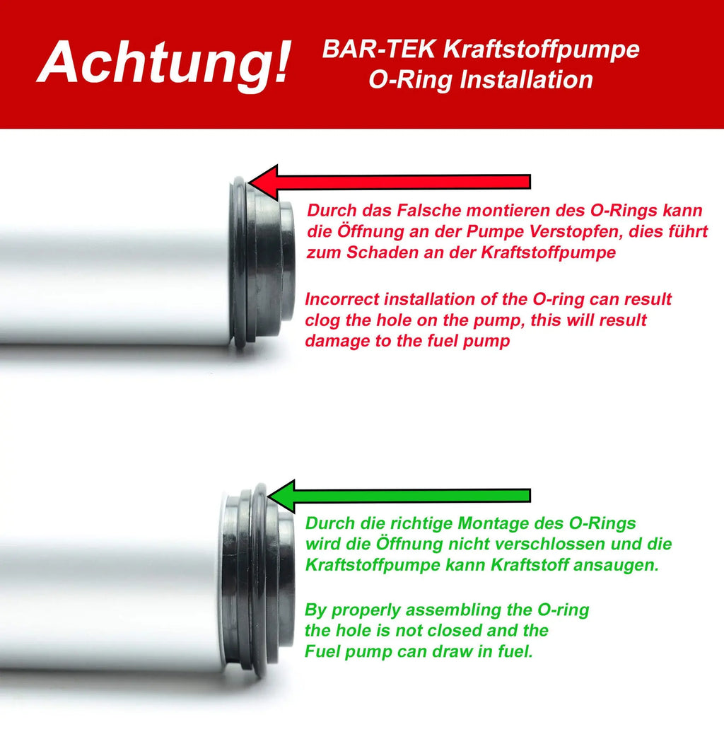 Bar-Tek 2.0L TFSI & TSI Upgrade Kraftstoffpumpe 700PS Bar-Tek