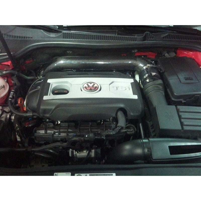 TA Technix 114VW005 Carbon- Saugrohr passende Erweiterung für Airbox / Luftfilter- Sytem 114VW005 passend für Audi A3 (8P)/ VW Beetle (5C), EOS (1F). Golf VI (5K/517), Jetta (162), Passat (3C), Scirocco (137), Tiguan (5N) mit 2.0 TFSI