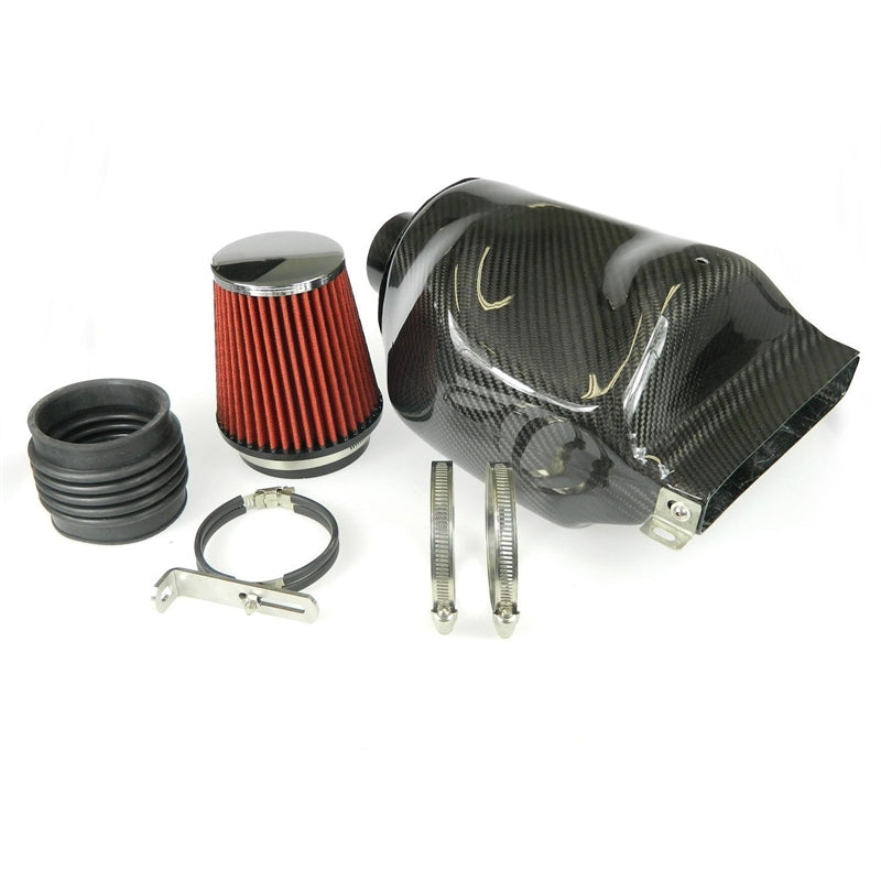 TA Technix 114VW011 Carbon Air Intake / Air-Box / Staudrucksammler passend für Audi A3 (8P)/ Seat Leon, Toledo (1P/5P)/ Skoda Octavia (1Z)/ VW Golf, Golf Plus, Jetta (1K/5K/5M/162), Touran (1T), Tiguan (5N) mit 2.0l TDI Motoren