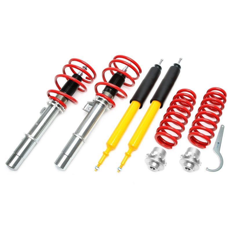 TA Technix *EVOGWBM06 Gewindefahrwerk passend für BMW 1er Serie 3-Türer, 5-Türer, -Coupe, Typ E81, E82, E87, 3er Serie Limousine, Typ E90