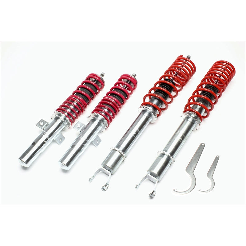 TA Technix *EVOGWFO03-1 Gewindefahrwerk alle mit Hinterachse = Gabelbefestigung passend für Ford Fiesta IV, Ka, Puma / Mazda 121