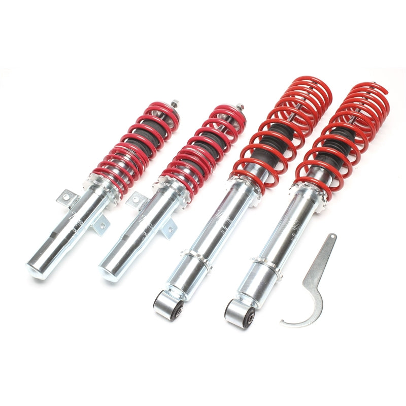 TA Technix *EVOGWFO03-2 Gewindefahrwerk alle mit Hinterachse = Augebefestigung passend für Ford Fiesta IV, Ka, Puma / Mazda 121