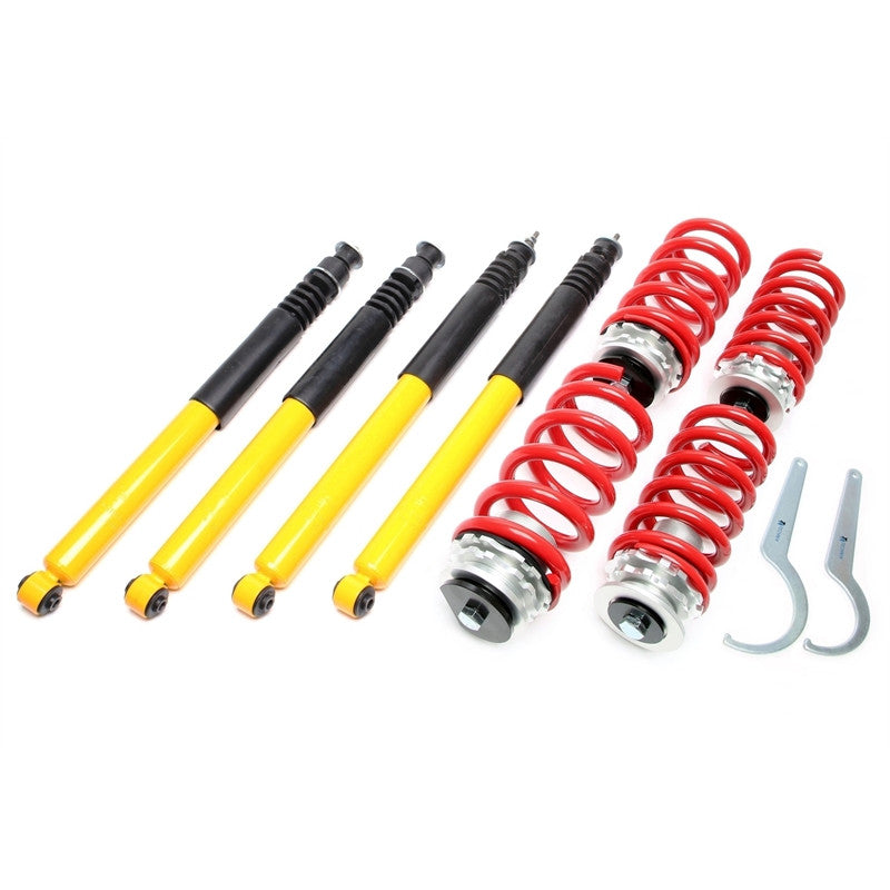 TA Technix *EVOGWMB01 Gewindefahrwerk passend für Mercedes Benz C-Klasse Limousine W202, C-Klasse Kombi S202, CLK C208, E-Klasse Limousine W210, E-Klasse Kombi S210