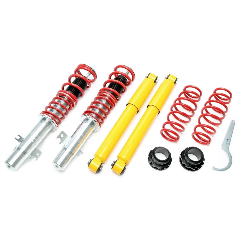 TA Technix *EVOGWPE05 Gewindefahrwerk passend für Peugeot 207 / 207 SW Vorderachse= Ø 47mm Typ W