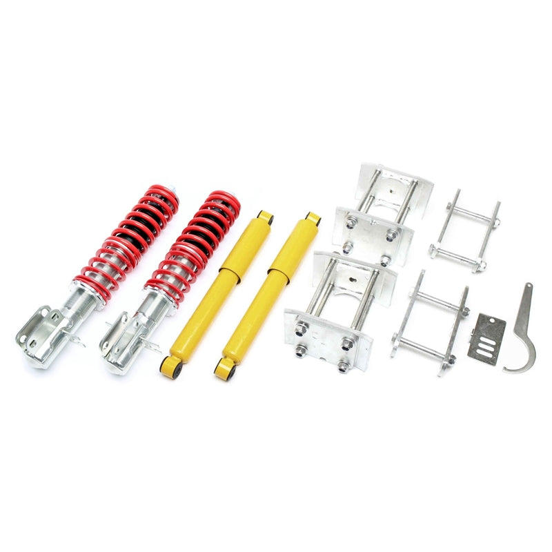 TA Technix *EVOGWVW15 Gewindefahrwerk passend für VW Caddy I, Typ 14