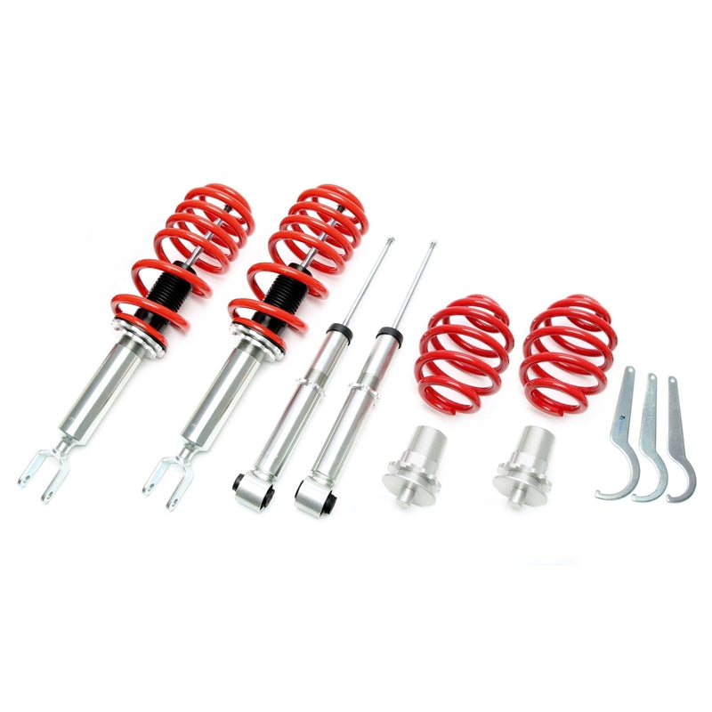 TA Technix X-GWAU07 Gewindefahrwerk - Deep Version - passend für Audi A4, A4 Avant, A4 Cabriolet , Typ B6, B7 / Seat Exeo, Exeo ST 3R