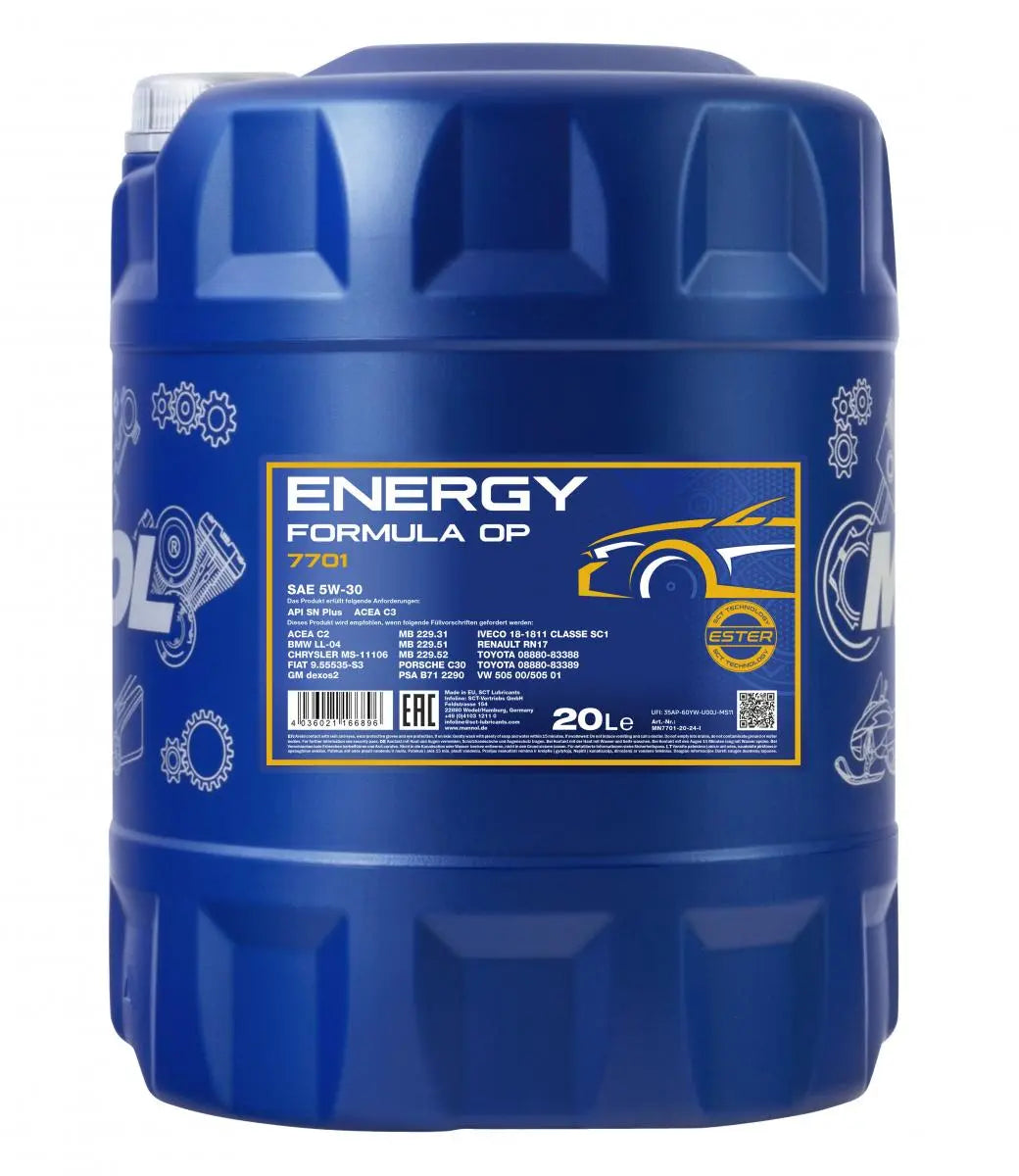 MANNOL 7701 Motoröl Energy Formula OP 5W-30 Mannol