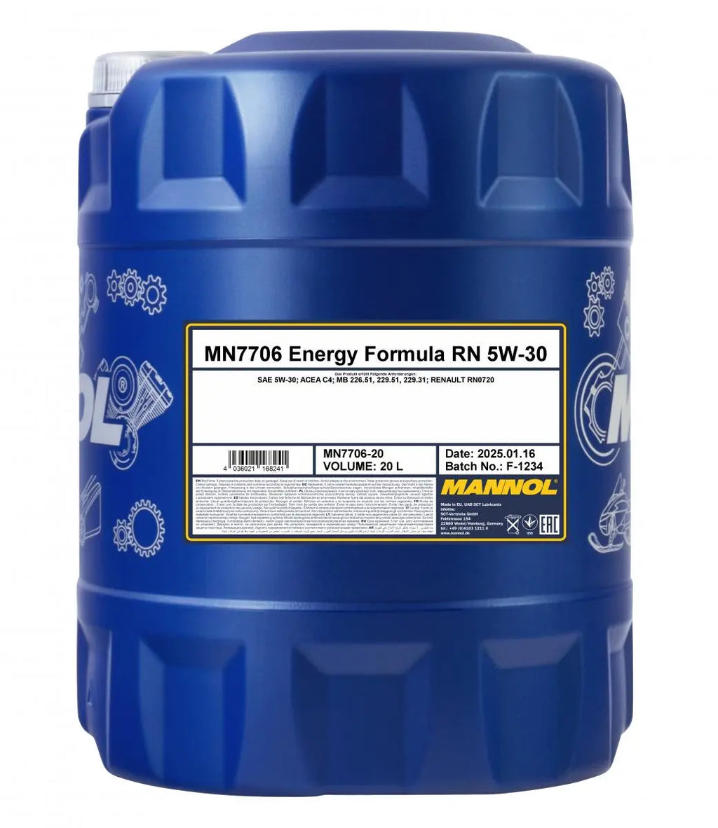 MANNOL 7706 Energy Formula RN 5W-30 Mannol