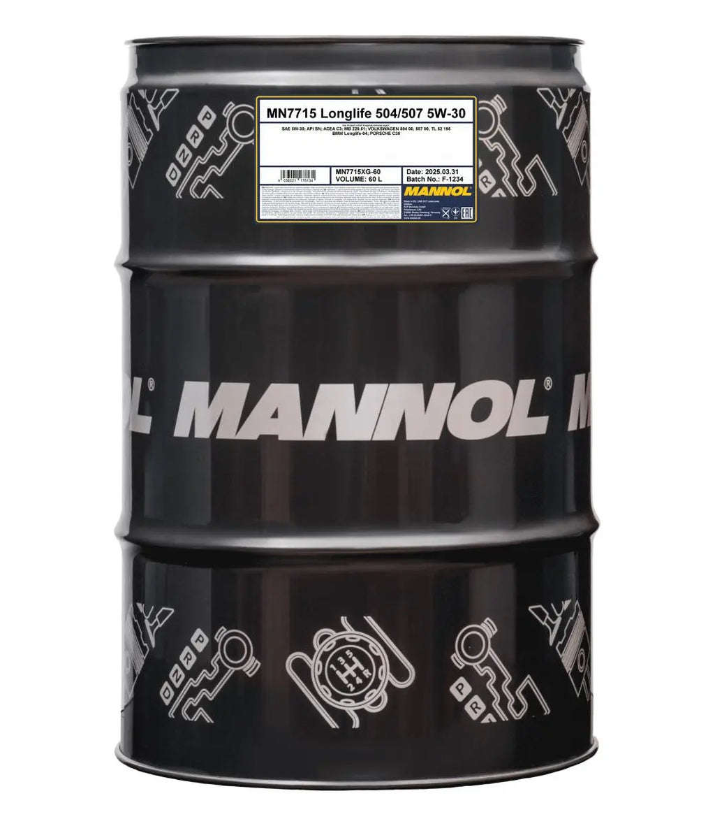 MANNOL 7715 Motoröl Longlife 504/507 5W-30 Mannol