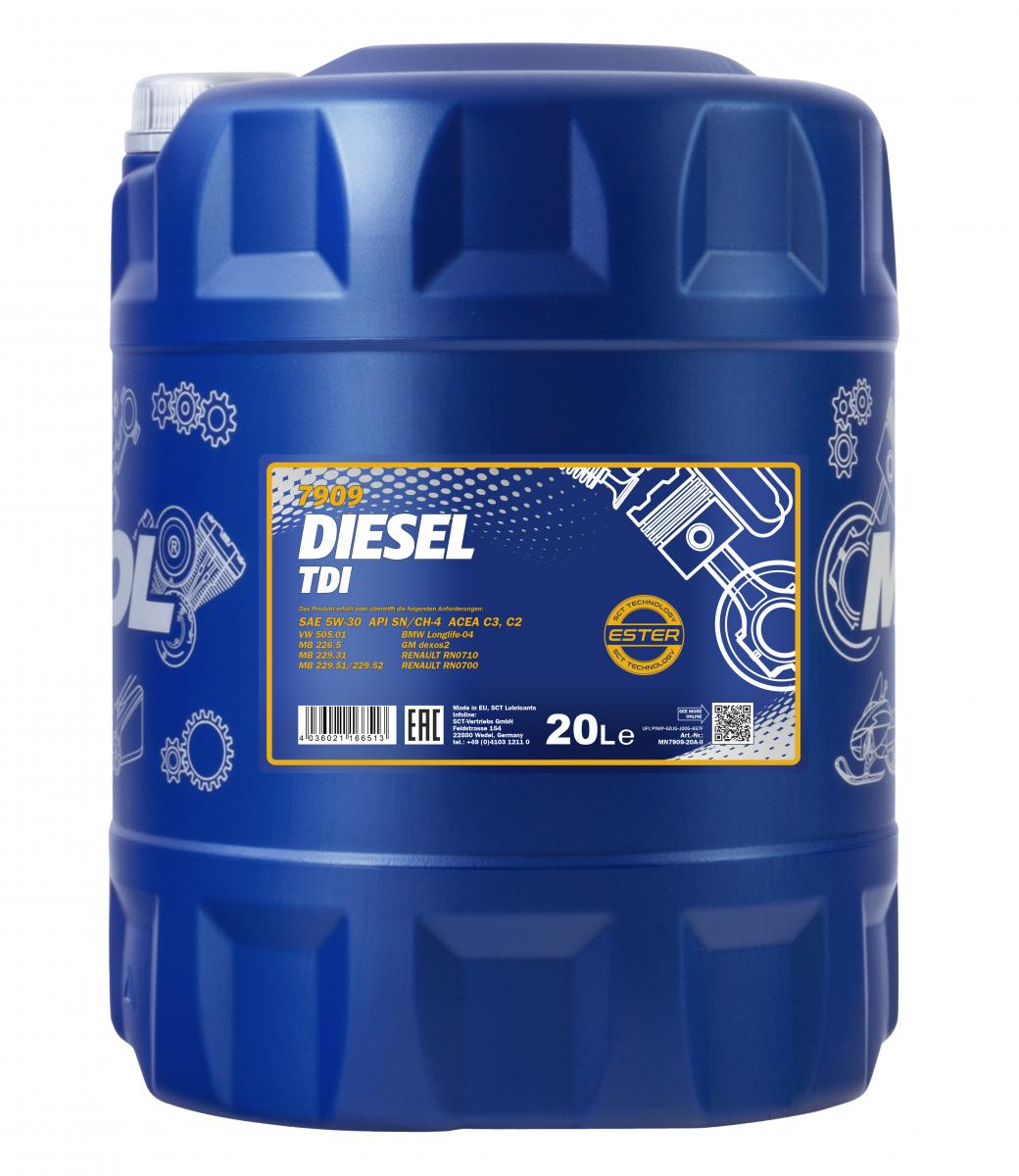 MANNOL Motoröl Diesel TDI 5W-30 MN7909 Mannol